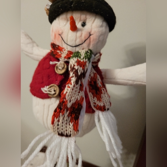 Holiday standing Snowman - Picture 3 of 6